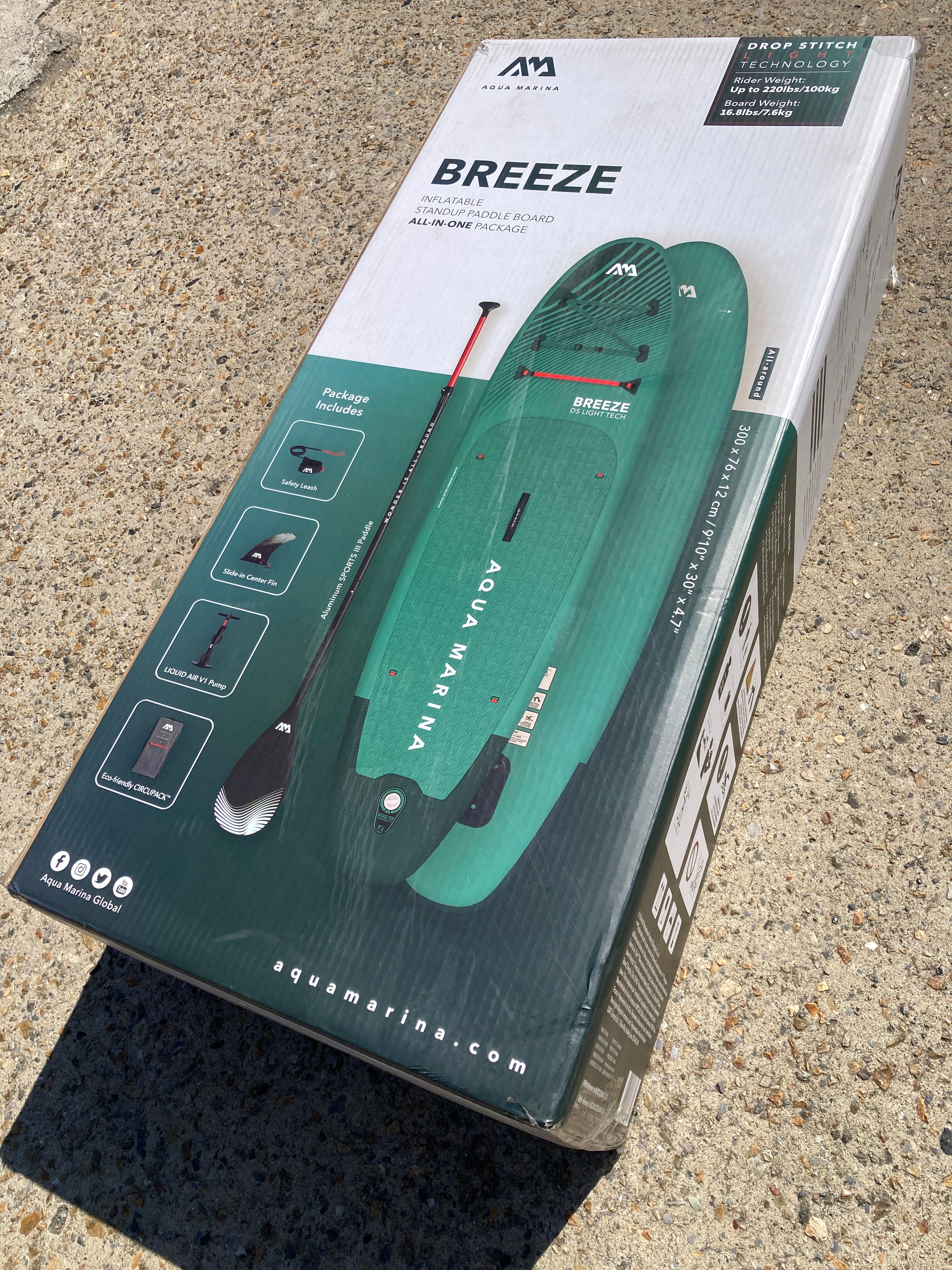 AQUA MARINA（アクアマリーナ） SUP BREEZE | AQUA BLUE 株式会社