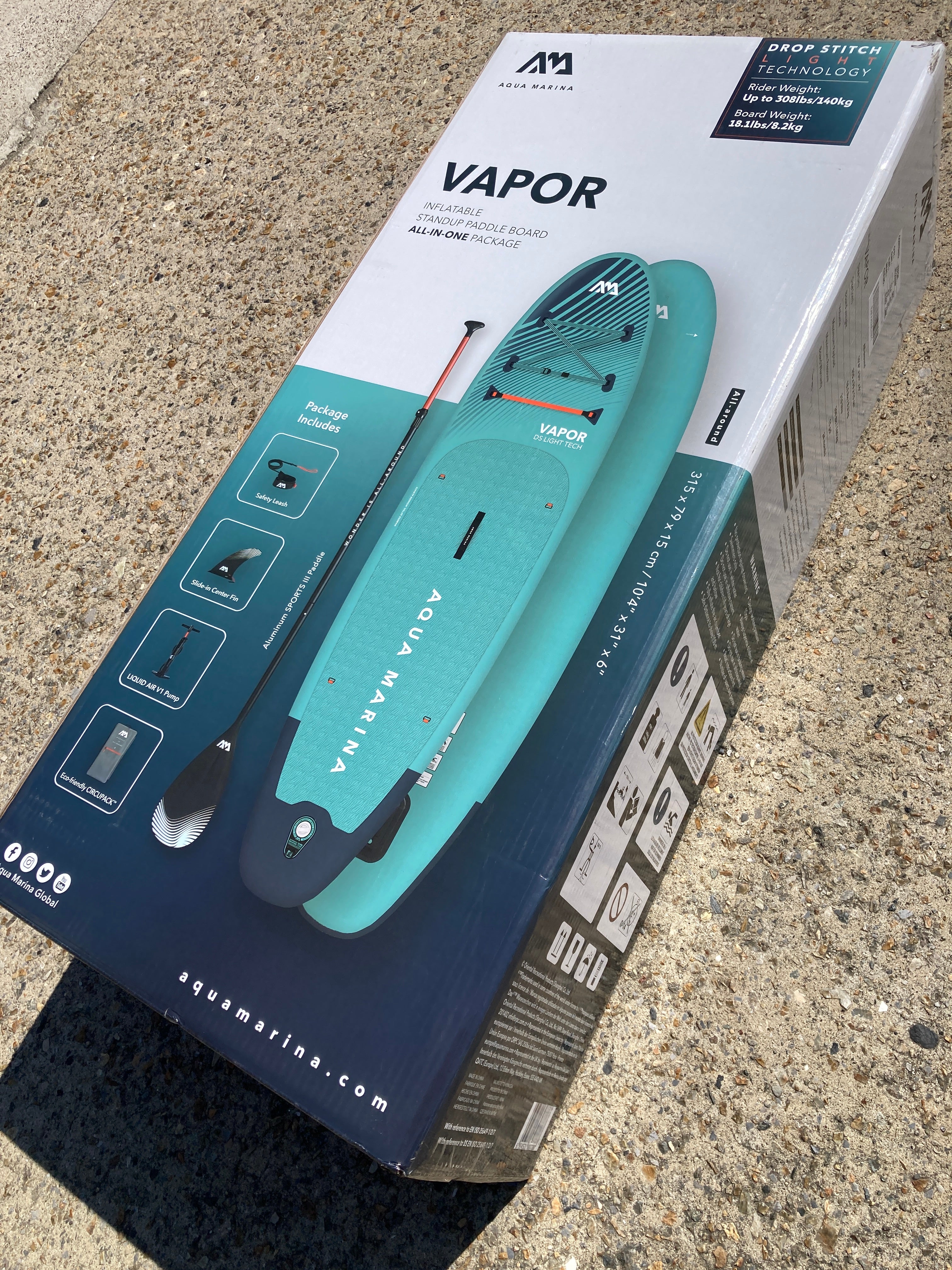 AQUA MARINA（アクアマリーナ） SUP VAPOR | AQUA BLUE 株式会社